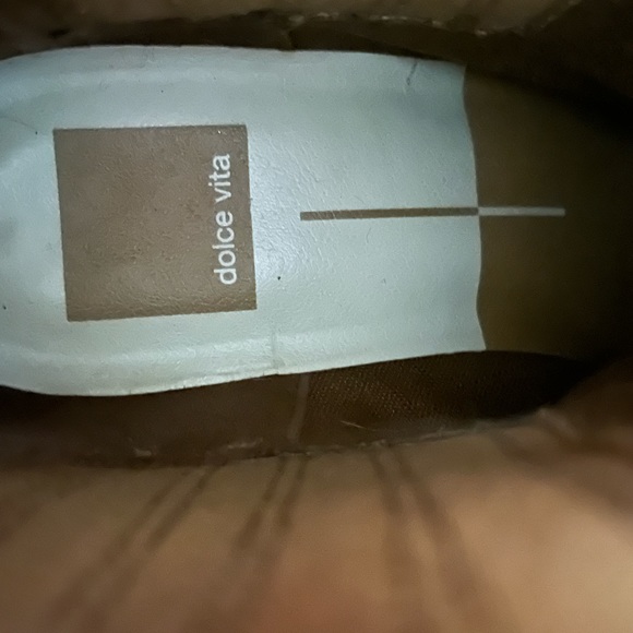 7W Dolce Vita Camel Suede Caster H2O “1970’s bootie” - Picture 5 of 9